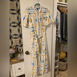 New with tags Ann Taylor button front shirt dress- perfect for spring!